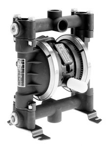 Husky 716 Aluminum Transfer Pump Package with Acetal Seat, Santoprene Ball & Santoprene Diaphragm